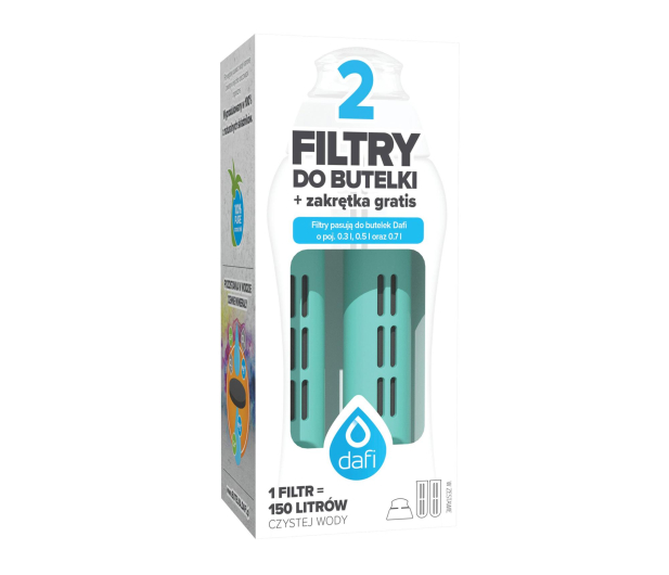 DAFI 2 Pak filtrów do butelki-miks kolorów - 1439800 - zdjęcie